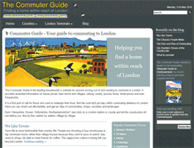 Tablet Screenshot of commuterguide.co.uk
